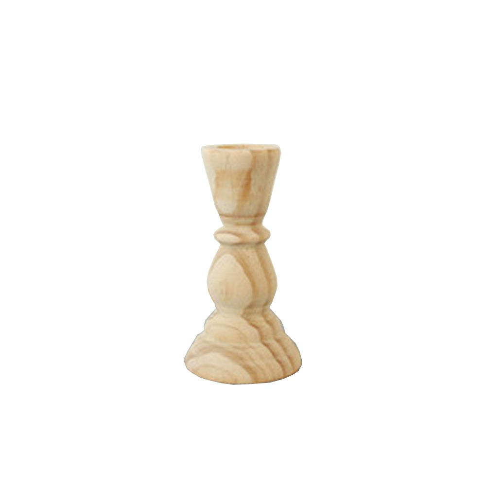 Wooden Candlestick - Small ZT-08