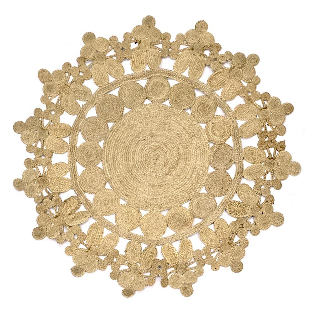 Aashna Jute Rug السجاد