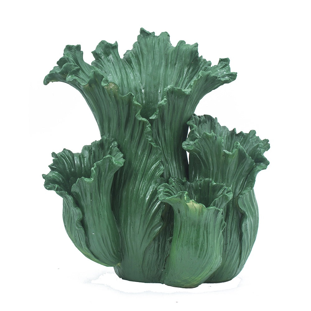 Green Resin Decorative Vase 60007