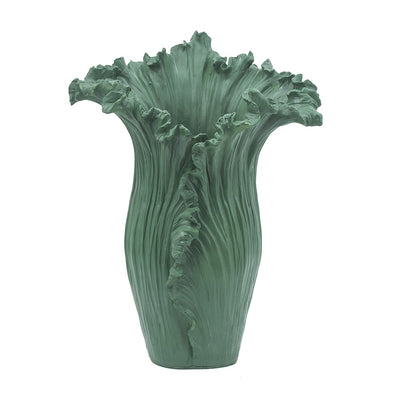 Green Resin Decorative Vase 60008