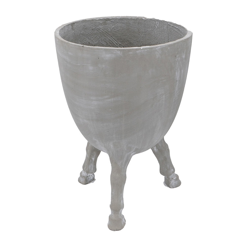 Concrete Planter with Feet 60023