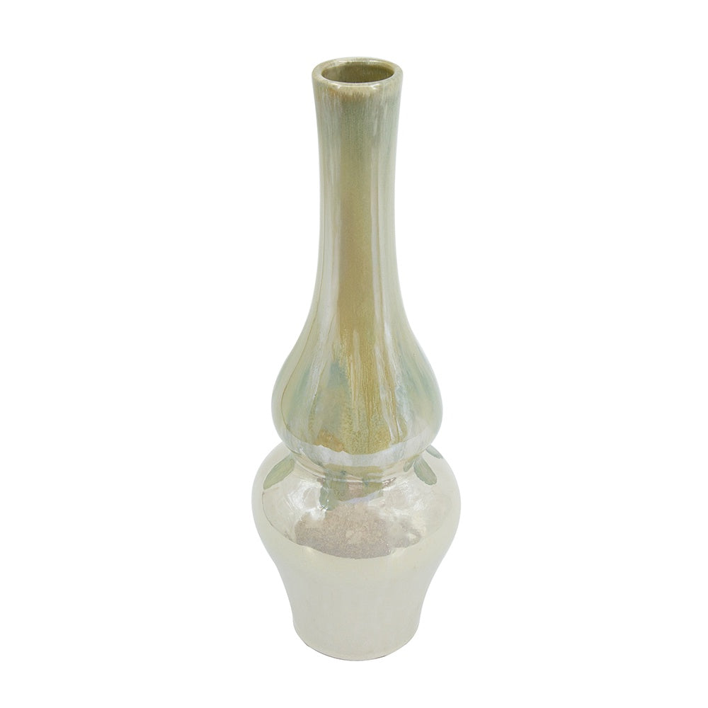 Iridescent Glaze Ceramic Vase - Large 60083