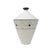 White Ceramic Vase with Tribal Motif - Small 606483