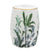 White Ceramic Stool 60683-DS أثاث المنزل