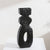 Black Ceramic Sculptural Vase 606992
