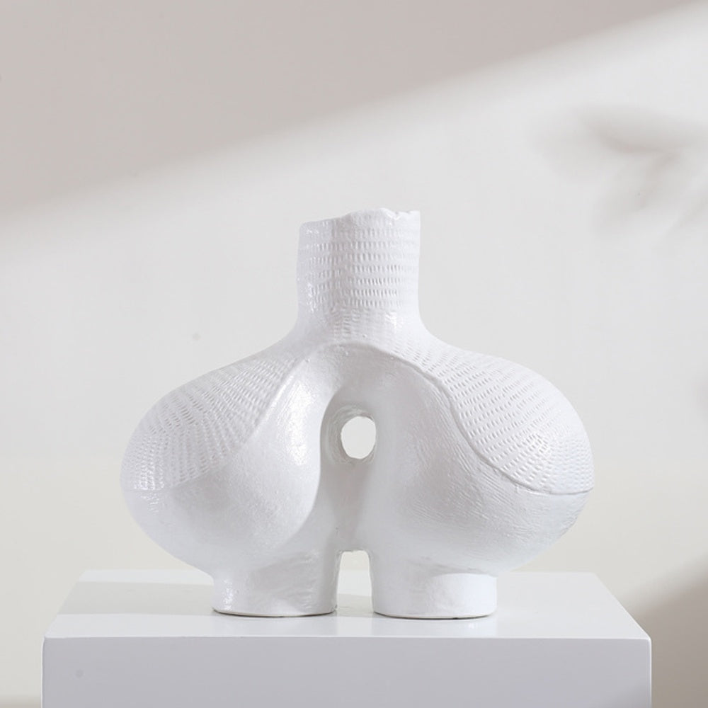 White Ceramic Vase 608403