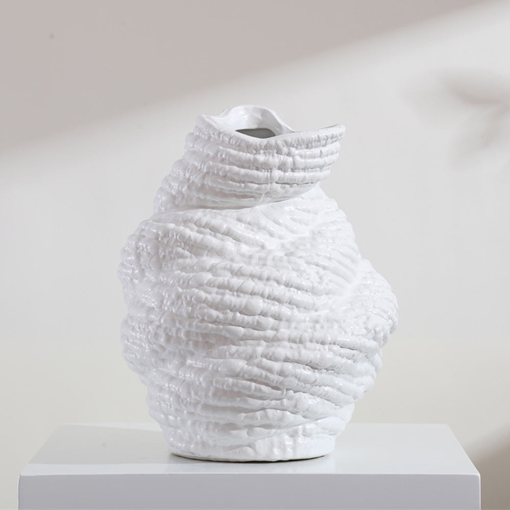 White Ceramic Vase 608409