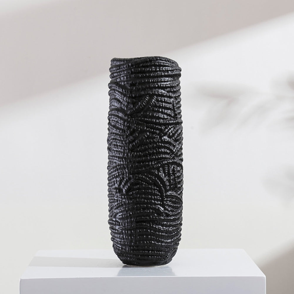 Black Ceramic Vase 608467
