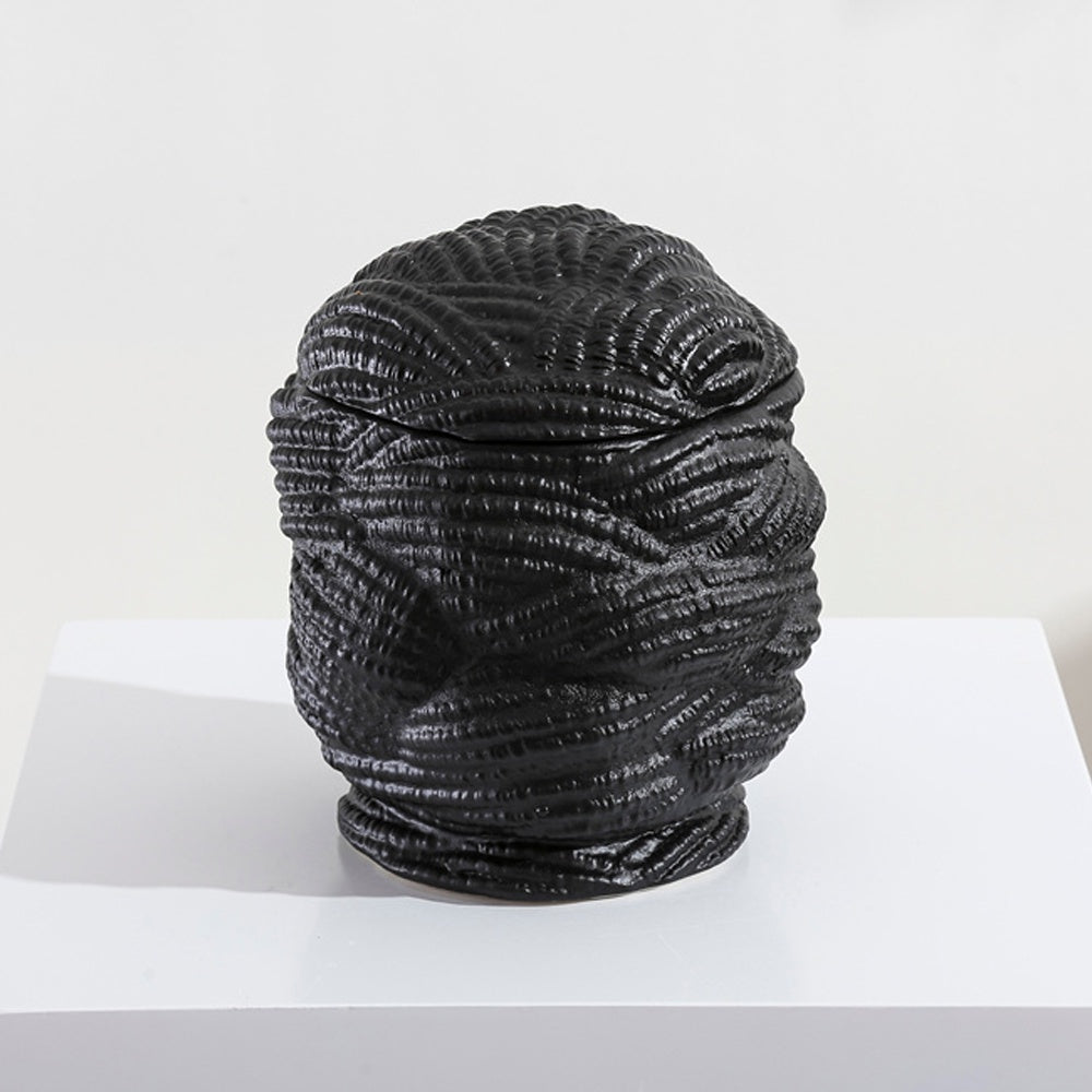 Black Ceramic Vase 608468