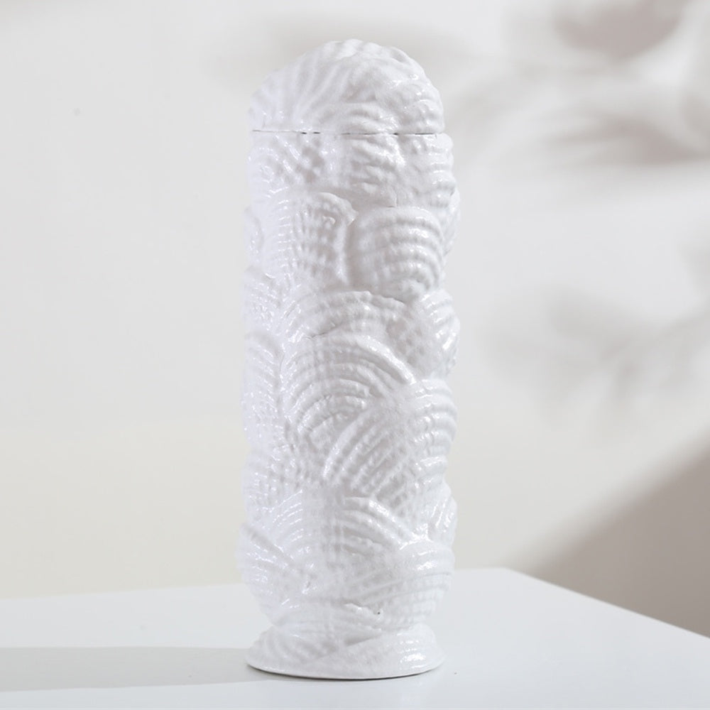 White Ceramic Jar 608472