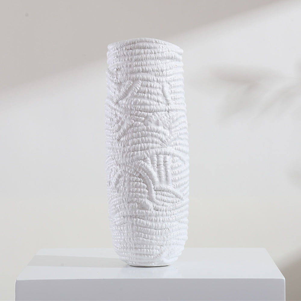 White Ceramic Jar 608474