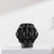 Black Textured Ceramic Jar 608494