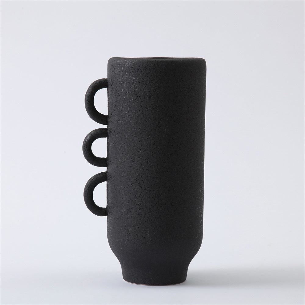 Black Ceramic Vase 609301