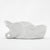 White Ceramic Decorative Bowl 609611