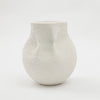 White Ceramic Textured Vase 609654