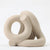 Beige Ceramic Abstract Sculpture 609732