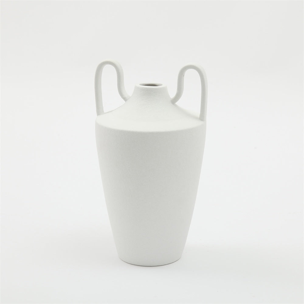 White Ceramic Amphora 609823