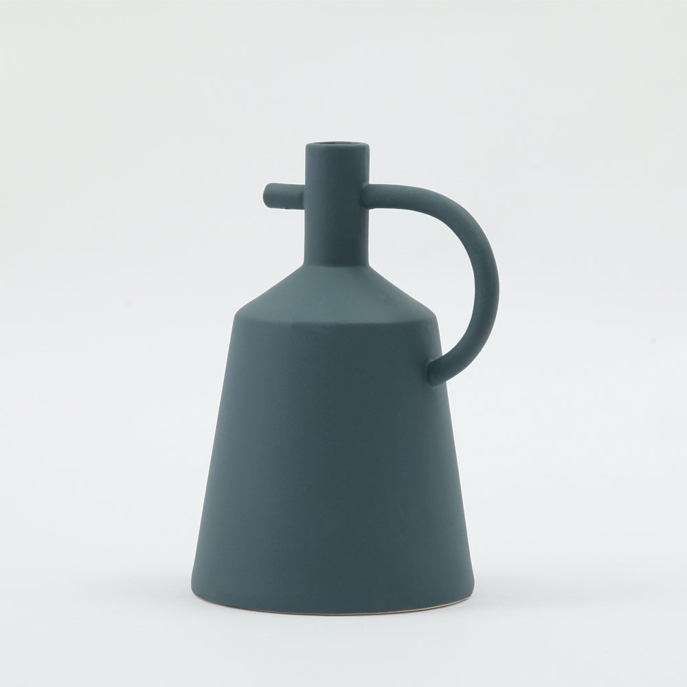 Deep Teal Ceramic Vase 609827