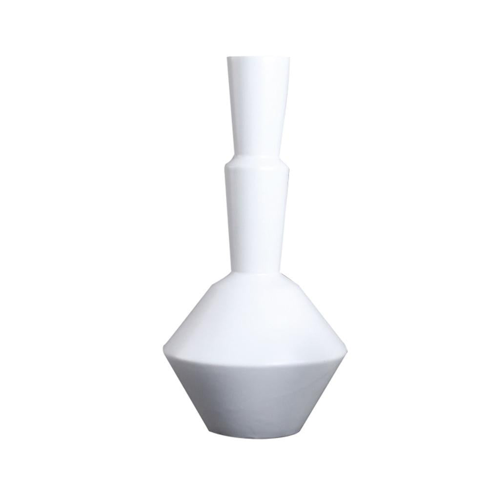 White Ceramic Vase FA-D2054A