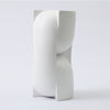 White Ceramic Abstract Vase 610006