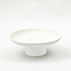 White Ceramic Pedestal Bowl 610127