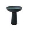 Dark Teal Ceramic Pedestal Bowl 610129