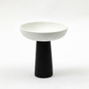 Black & White Ceramic Pedestal Bowl 610132