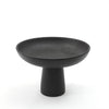 Black Ceramic Pedestal Bowl 610134