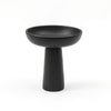 Black Ceramic Pedestal Bowl 610135