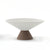 White & Brown Ceramic Pedestal Bowl 610263