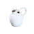 White Ceramic Vase with Handle 610591