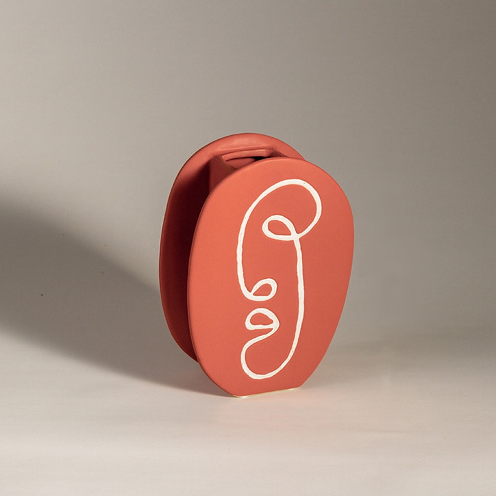 Terracotta Ceramic Vase - Small LT614-S