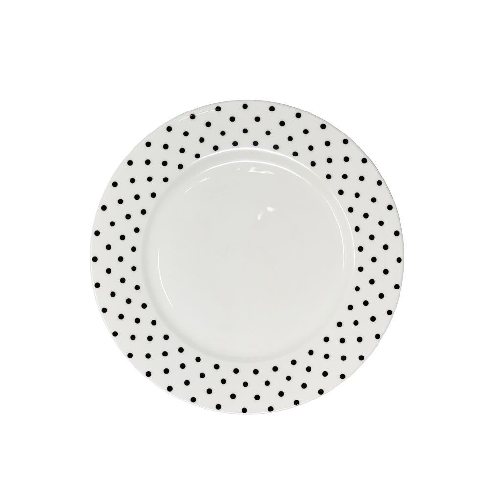 Polka Dots Dessert Plate CB180401-E