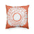 Embroidered Floral Motif Cushion MND100