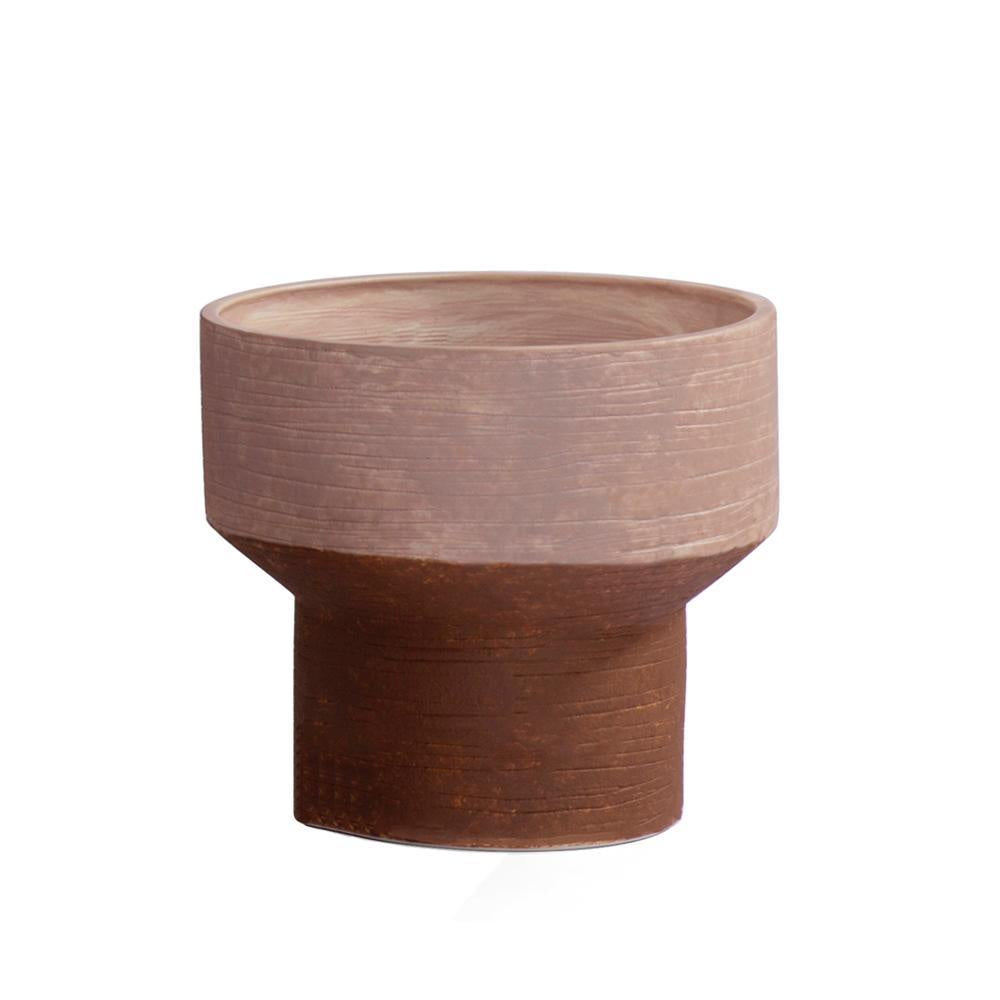 Brown & Blush Ceramic Vase 606008