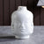 White Ceramic Muse Vase ZD-133