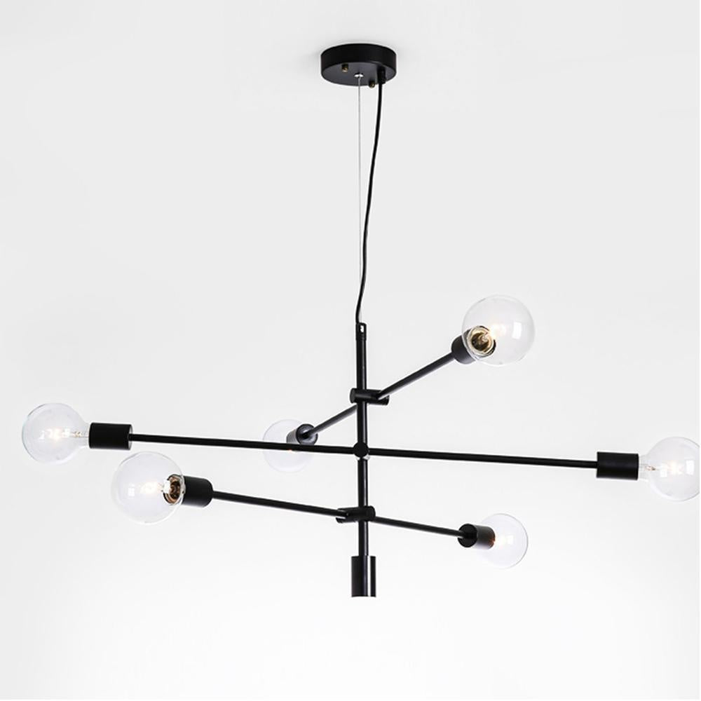 Landon Chandelier - Black OGS-LD376-B