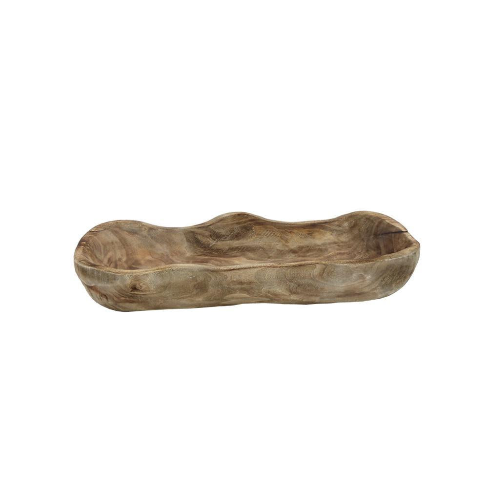 Long Wooden Bowl - Medium CF18565B