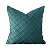 Deep Marine Turquoise Velvet Cushion MND128