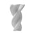 White Ceramic Twisted Vase ML01414637W