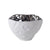 White & Silver Plated Ceramic Bowl CY3821Y