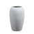 White Ribbed Ceramic Vase 697819