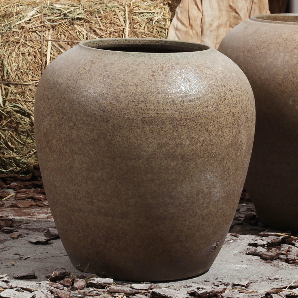 Brown Ceramic Planter 697938