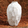 White Ceramic Uneven Vase 698069