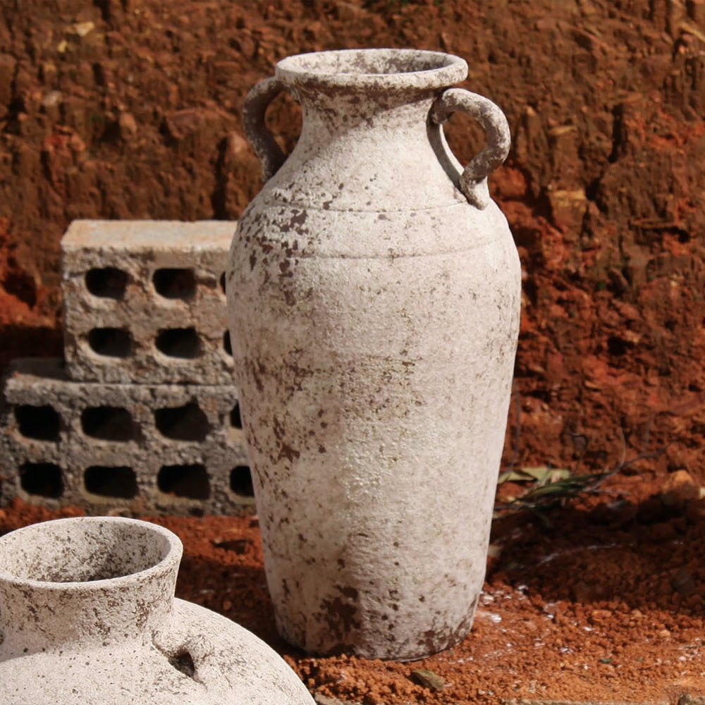 Distressed Ceramic Vase 698112