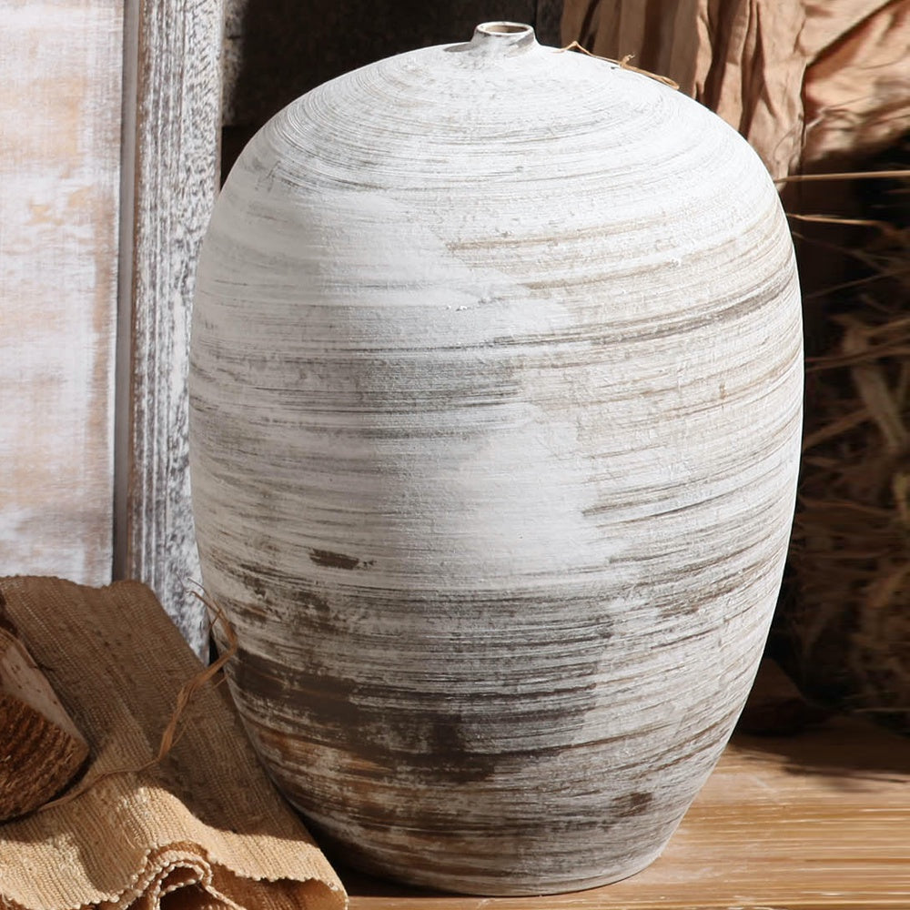 Antique Finish Ceramic Vase 698422