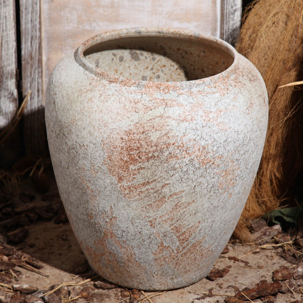 Antique Finish Ceramic Vase 698491