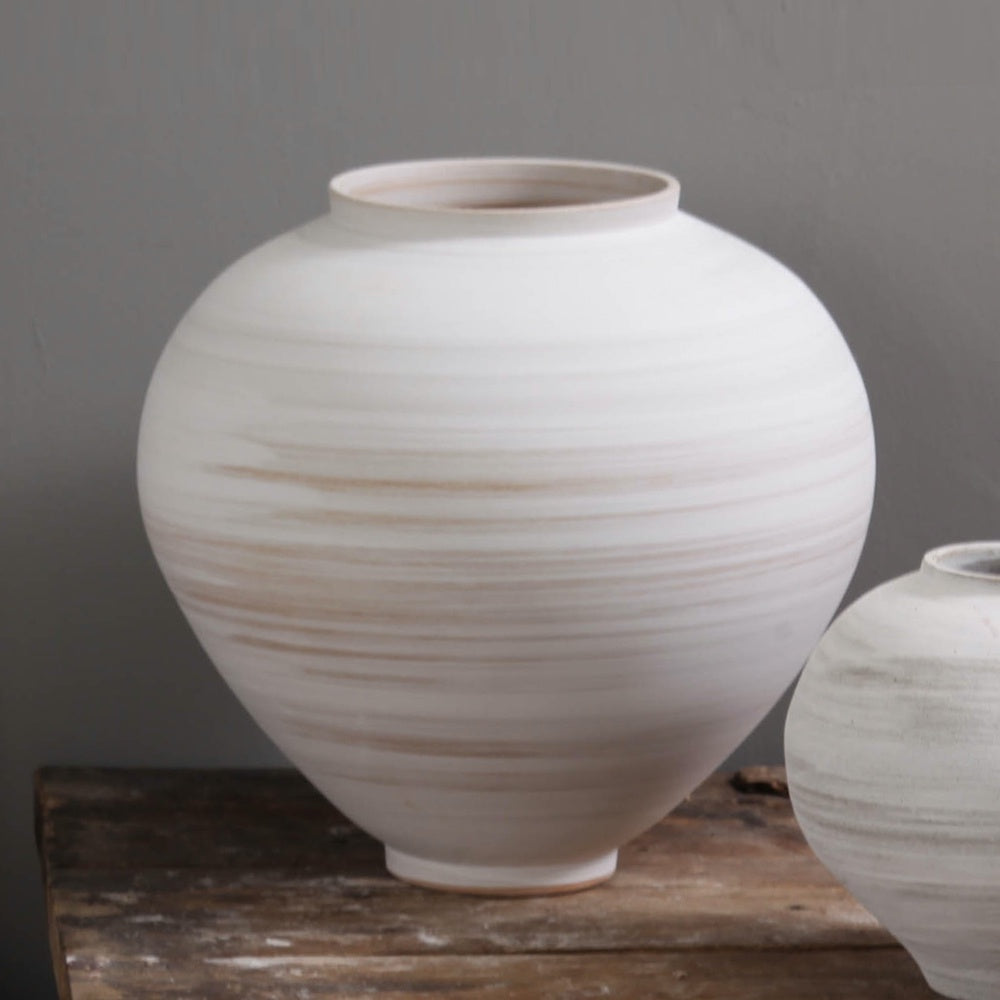 Antique Finish Ceramic Vase - Large 698601