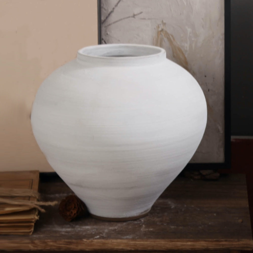 Antique Finish Ceramic Vase - Medium 698602