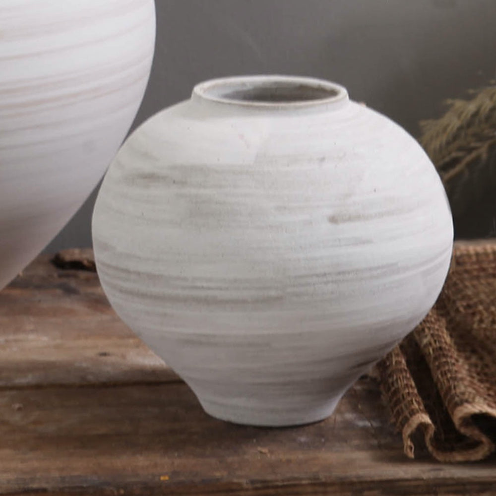 Antique Finish Ceramic Vase - Small 698603